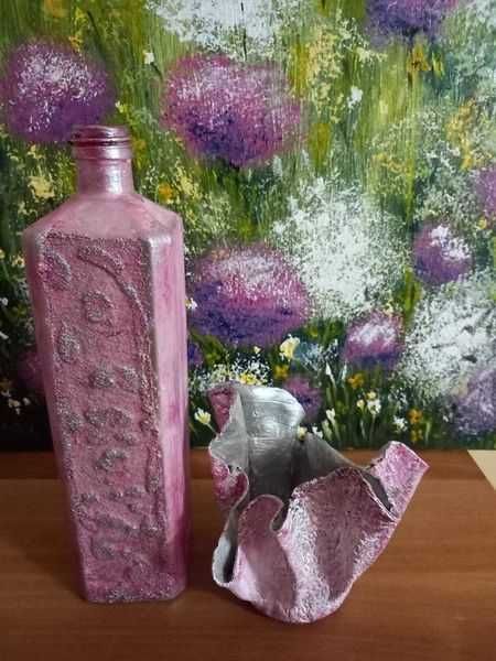 Sticle decorate si pictate manual