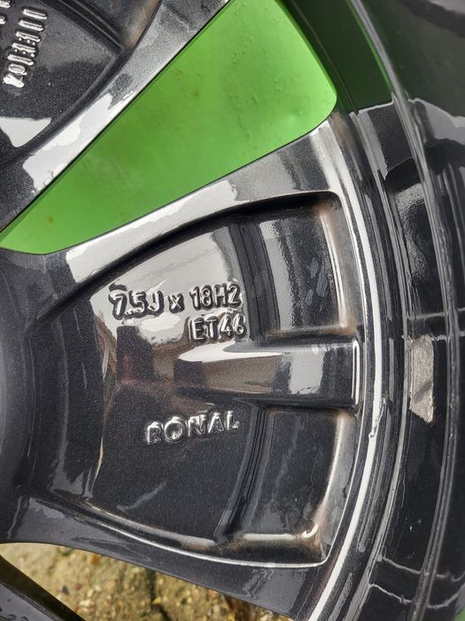 Оригинални джанти 18ки SEAT Leon FR 2021 7,5J ET46 с летни гуми 225 45