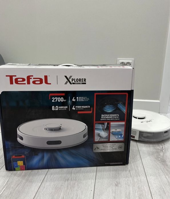 Новый Роботпылесос Tefal