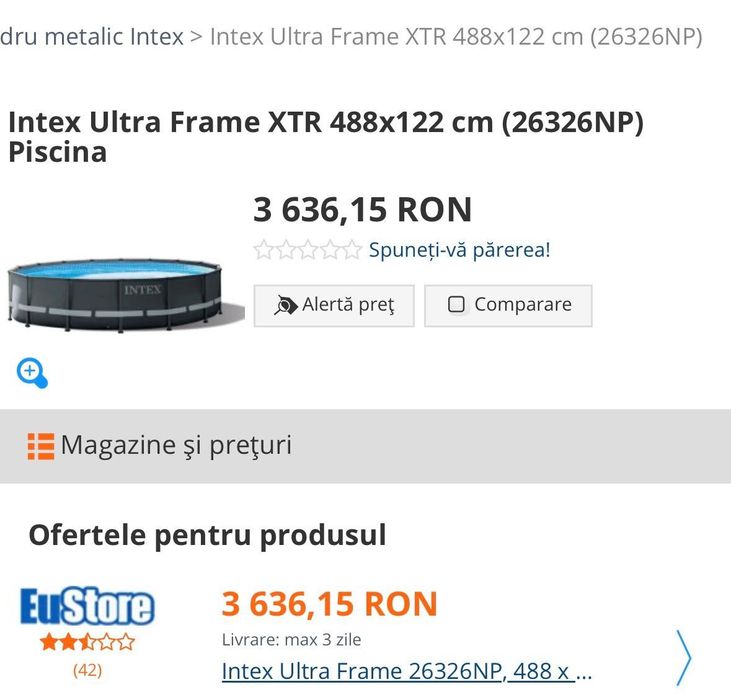 Vând Piscina+jacuzzi INTEX(noi,in cutie)-Oferta discount