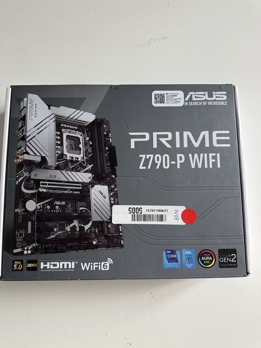 Дънна платка ASUS PRIME Z790-P WIFI Intel Z790 LGA 1700 ATX