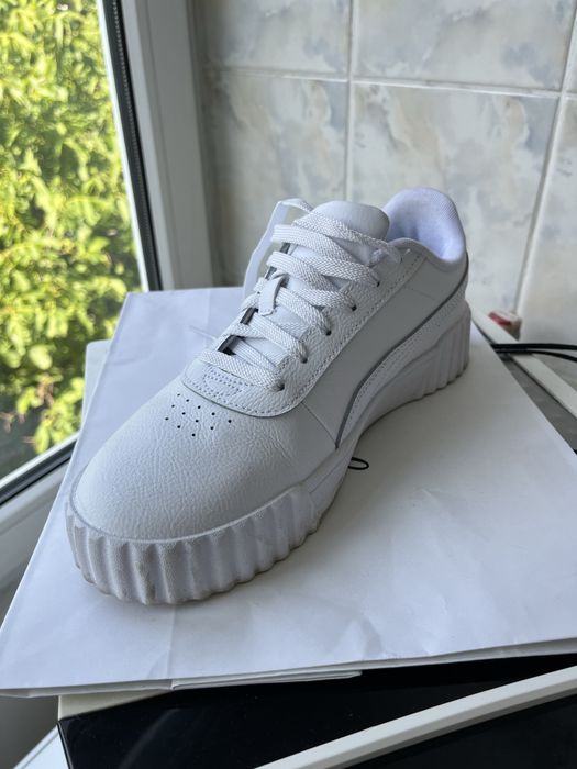 Маратонки PUMA, Кожени спортни обувки Carina.