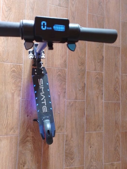 Trotineta electrica copii Simate S5 cu leduri colorate