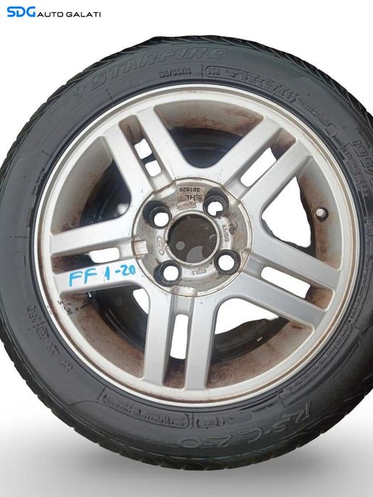 Set 4 Jante Janta Roata Roti Aluminiu R15 Mazda 2 2003 - 2008 (6JX15H2 ET 52.5) [JNT0029]