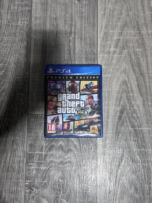 GTA 5 на PS4 / диск PlayStation 4