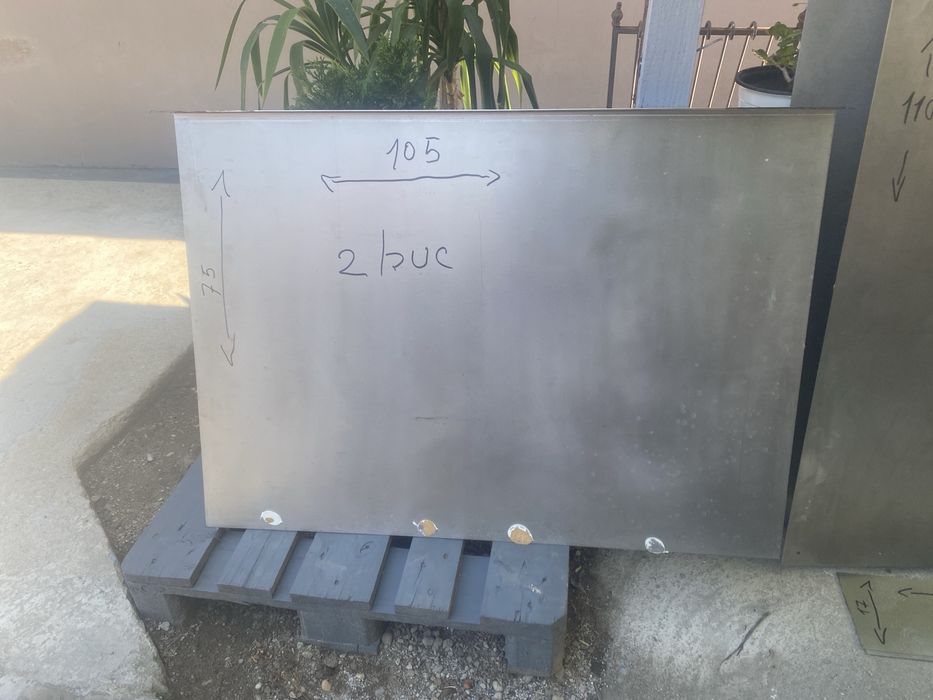 Foi de inox se vand toate la gramada