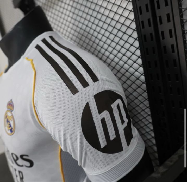 REAL MADRID 25/26 HOME AUTHENTIC JERSEY - Echipament cluburi fotbal - white