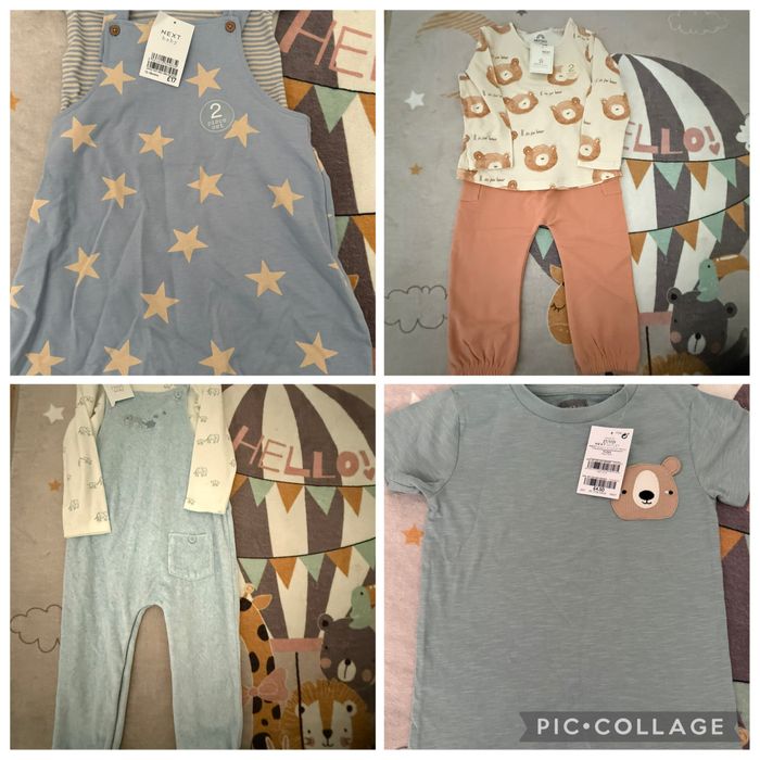 Нови и запазени дрешки Zara и Next, размери 12-18 месеца