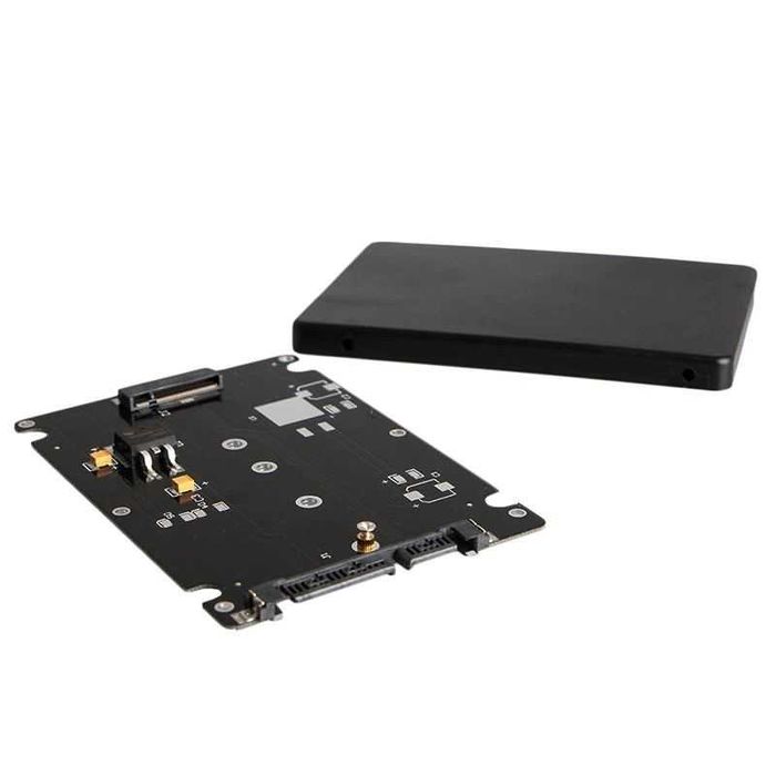Переходник B + M Key Socket 2 M.2 для NGFF (SATA) SSD на 2,5 SATA.