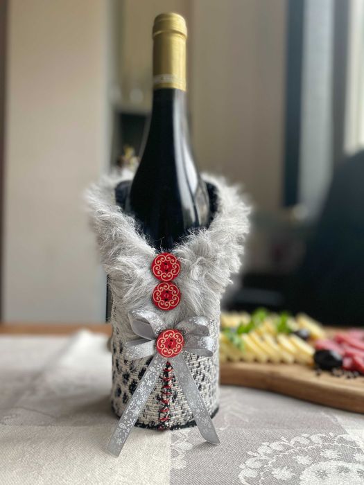 Нестандартни опаковки за бутилки, ръчна изработка