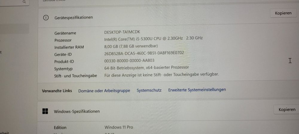 Dell Latitude E5450,Intel i5 vPro, ssd 128Gb, RAM 8Gb