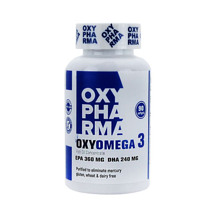 Омега 3 Oxy Pharma 2000 мг, EPA 360 мг, DHA 240 мг 90 капсул