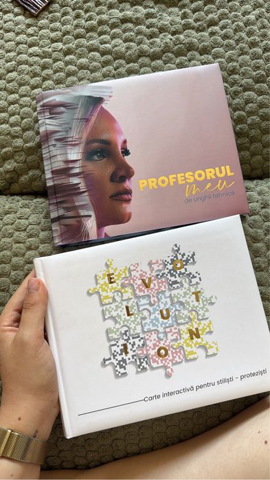 Cărți unghii tehnice Denisa Bereski – „Profesorul meu” + „Evolution” (set 2 buc)