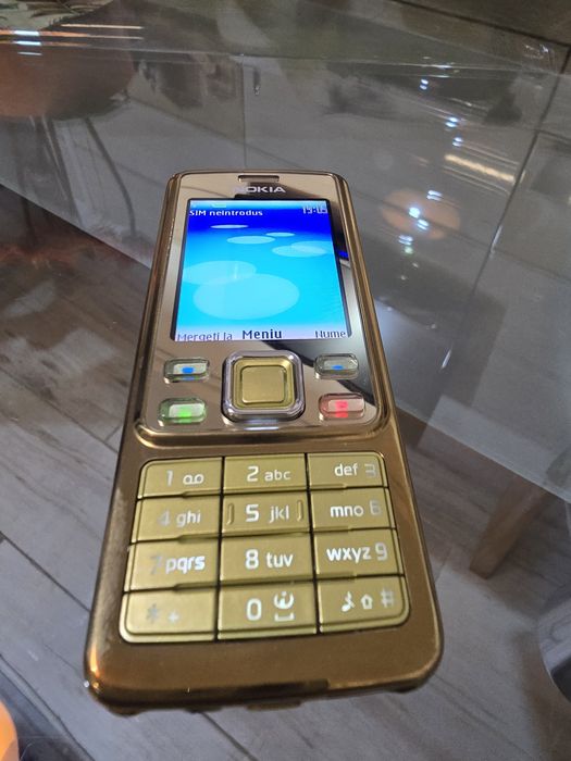Nokia 6300, gold, impecabil, meniu limba rămână, 0 minute vorbite