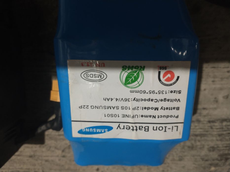 Acumulator Samsung  36v 4.4amp  pentru Hoverboard, trotinet, alt ceva