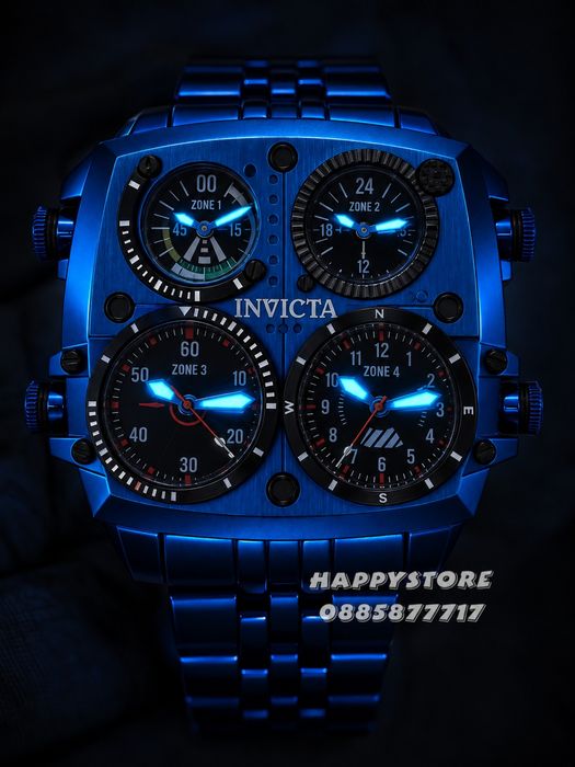 INVICTA Zulu Blue 54 mm, Инвикта нов мъжки часовник