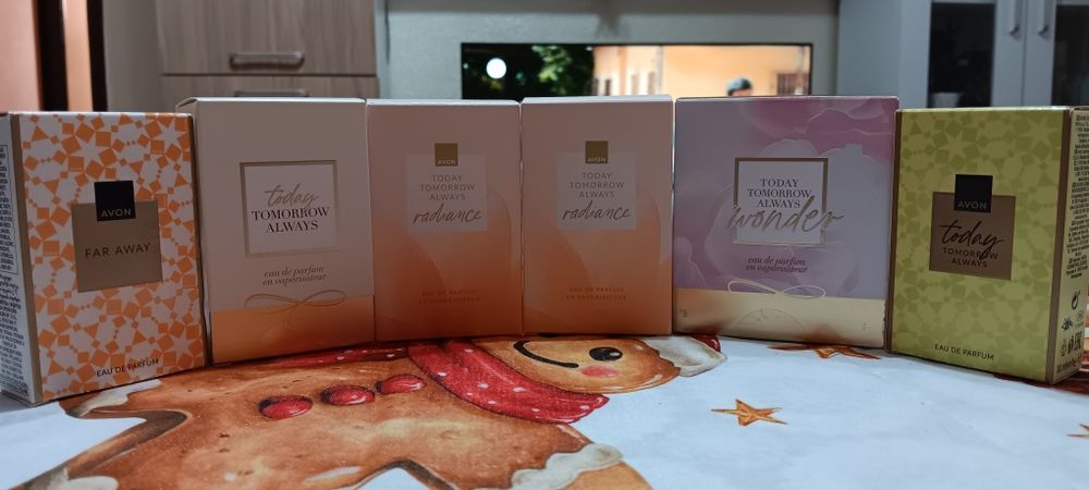 Дамски парфюми  и к-ти от сериите TODAY, RADIANCE, WONDER