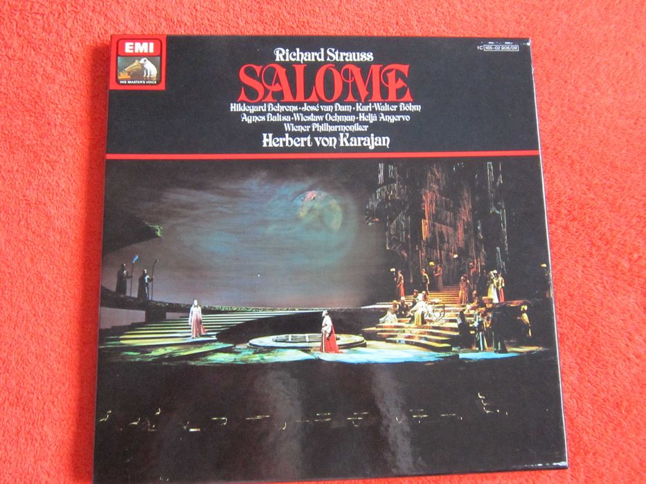 vinil rar Strauss Salome Karajan  ‎-1978 Germany impecabile