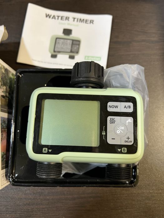 Дигитален таймер за поливане с 2 изхода (2-Outlet) - автомат напояване