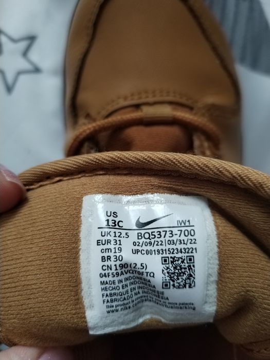 Nike Manoa Leather. Зимни Обувки 31 номер