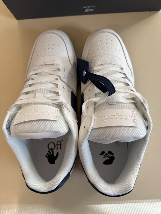 Off-White Out of Office 'White Navy Blue' мъжки 44 номер