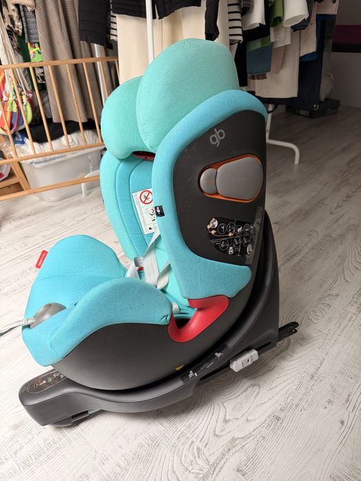 Scaun auto copii gb Convy-Fix, 0-25 kg, 7 ani protectie, montaj ISOFIX