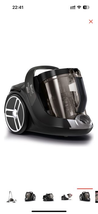 Новый пылесос Tefal проводной