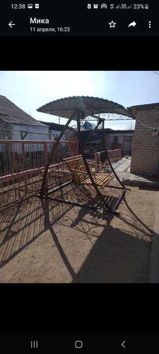 Продам качелю уличную