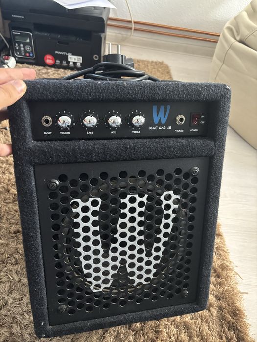 Amplificator bass warwick blue cab 15