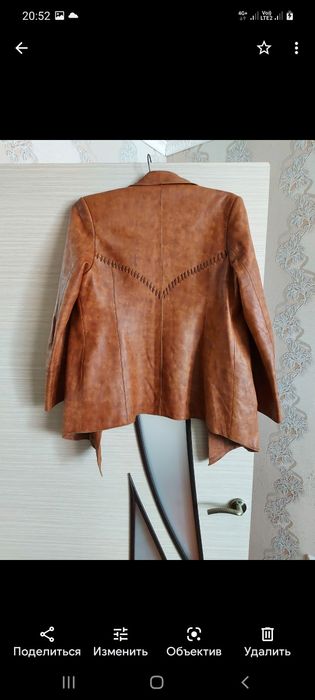 Пиджаки кожанные
