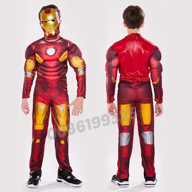 Детски костюм на Железния човек, Детски Костюм Ironman + ПОДАРЪК