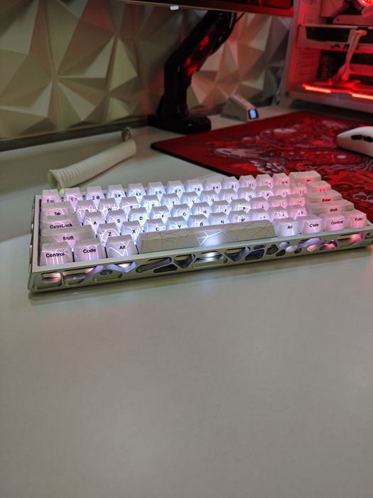 Уникална Къстъм Механична Клавиатура – Holy60 Aluminium | Aula Win60 HE (Hall Effect)