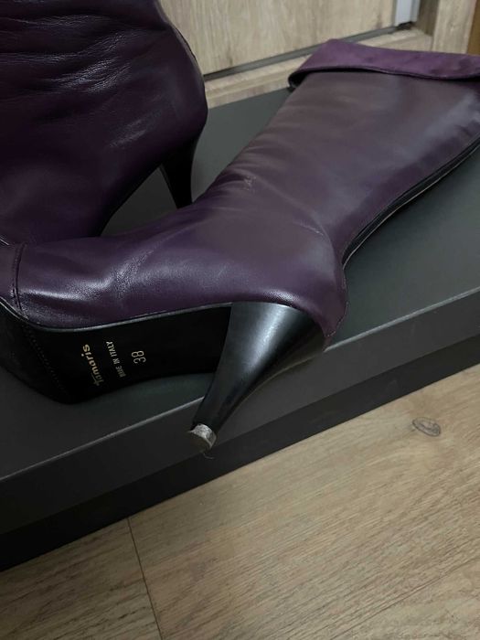 Cizme piele naturala Tamaris si papuci cu paiete