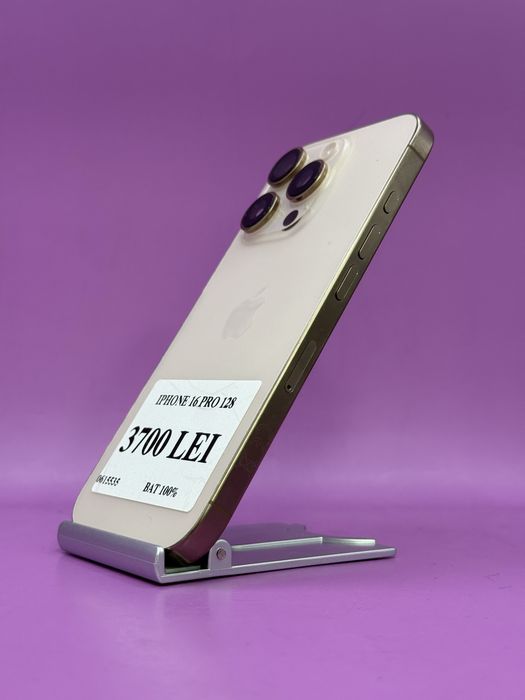Iphone 16 Pro 128Gb 100% •Amanet Matei Crangasi•06155