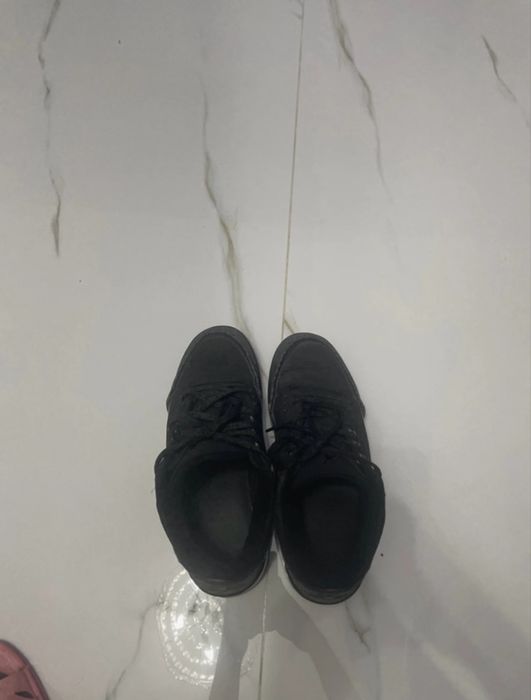 Papuci jordan 3 black cat