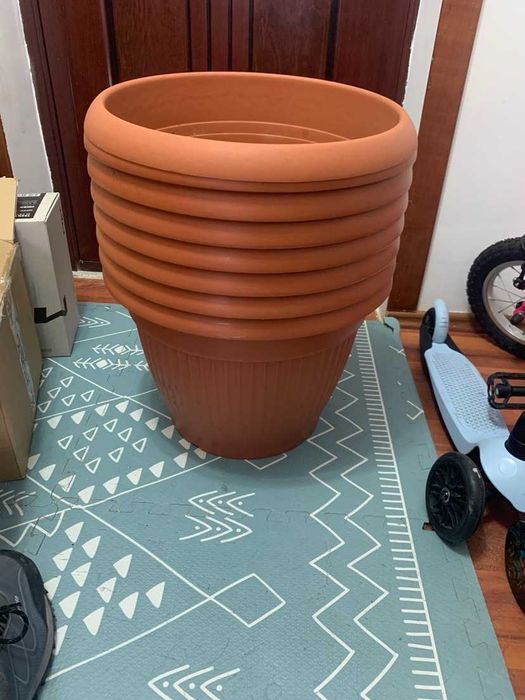 8x ghivece de flori de 45l
