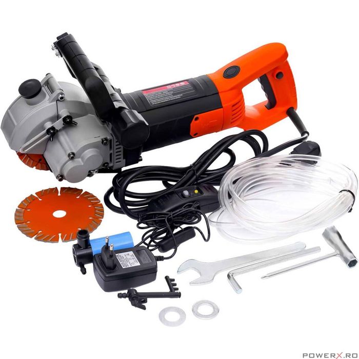 Masina profesionala pentru facut canale in beton, canelat pentru