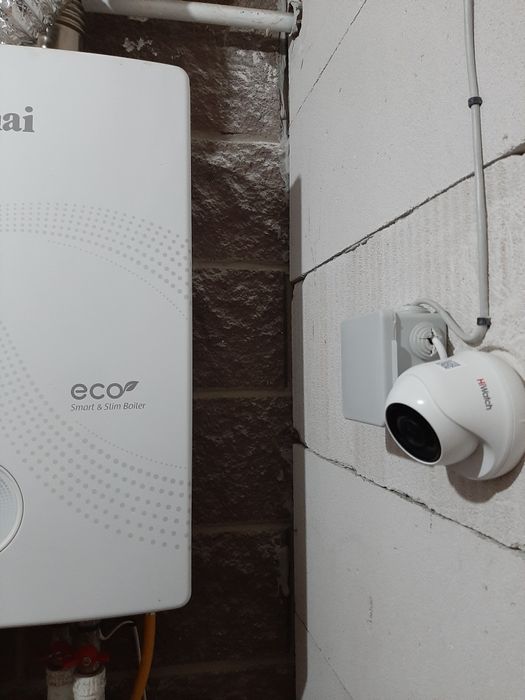 Установка камер видеонаблюдения