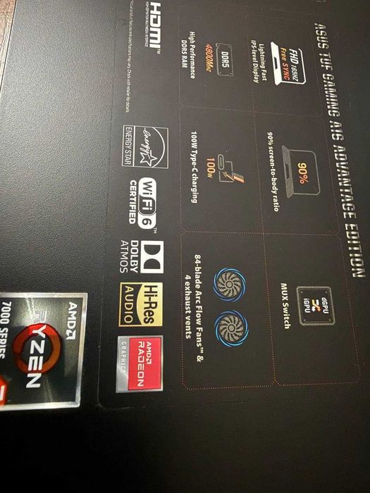 Игровой ASUS TUF Gaming A16 Advantage Edition (модель FA617NS-N3003