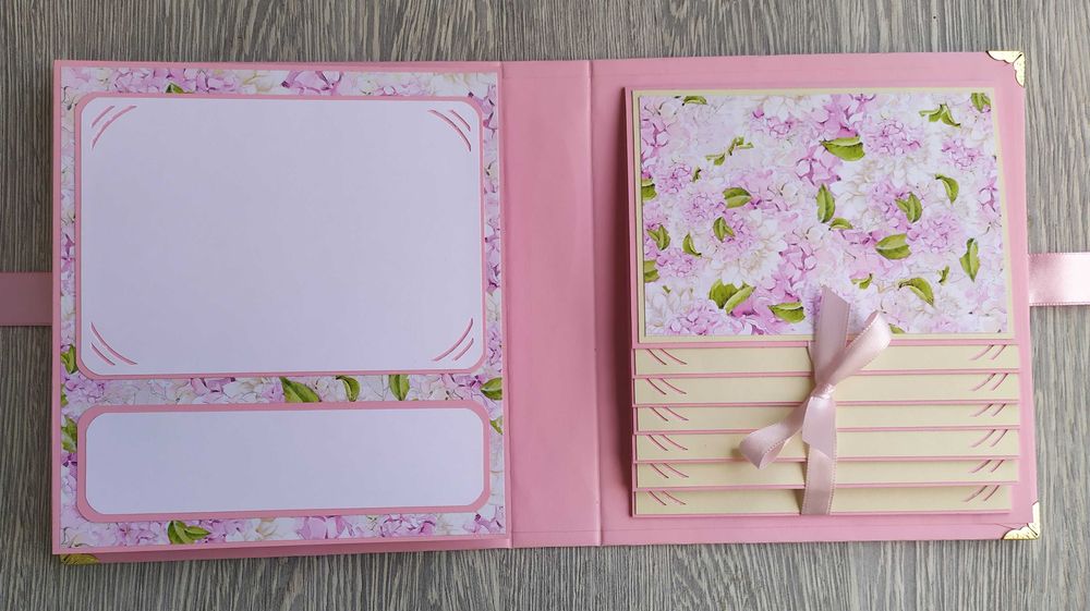 Скрапбук албум "Пухкаво зайче", ръчна изработка /53.51