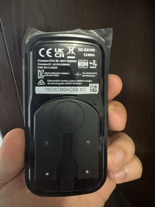Велосипеден компютър Shimano SC-E6100