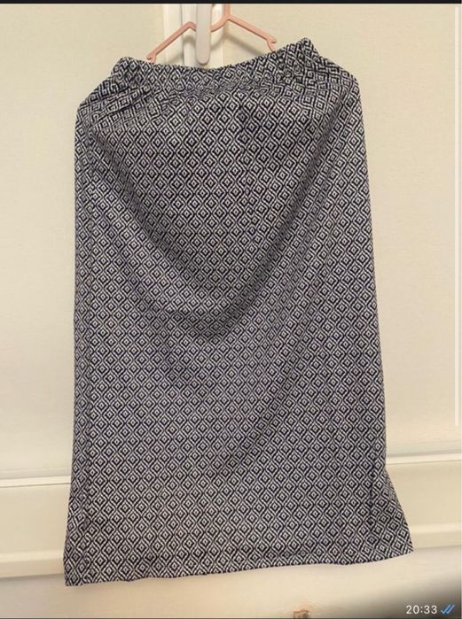 Бело- серый двойка платье