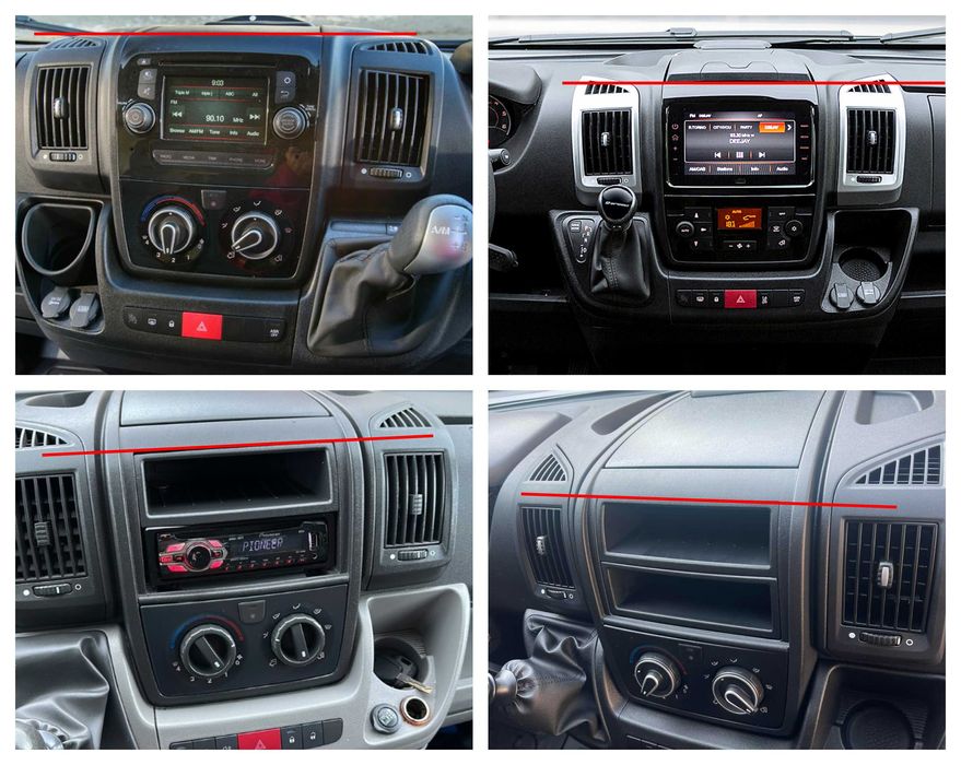 Навигация Fiat Ducato, Jumper, Boxer Андроид - 7" 2007/2021, R1+9122