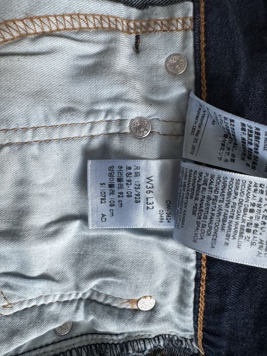 Джинсы Levis, оригинал, плотные, 36/32, подойдут на 34