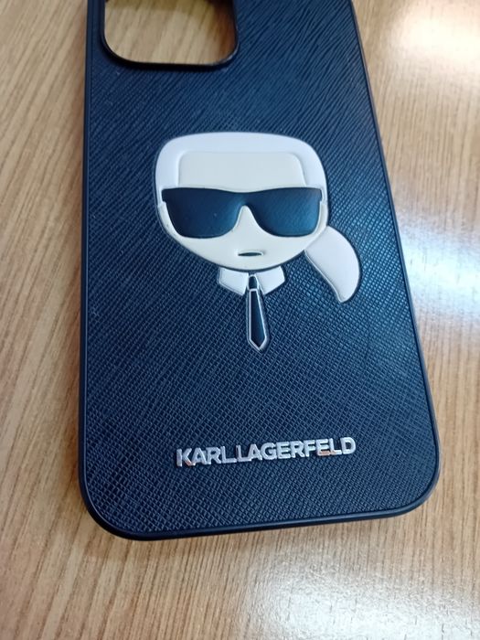 Husa Karl Lagerfeld originala  Iphone 13 ProMax. Husa este in stare fo