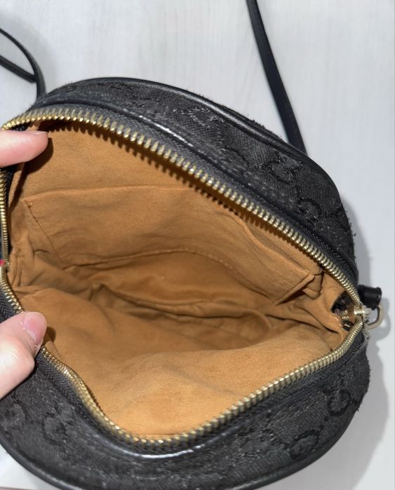 Сумка под gucci круглая