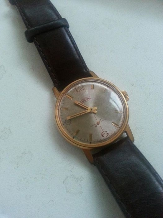 Продам антикварные часы позолота