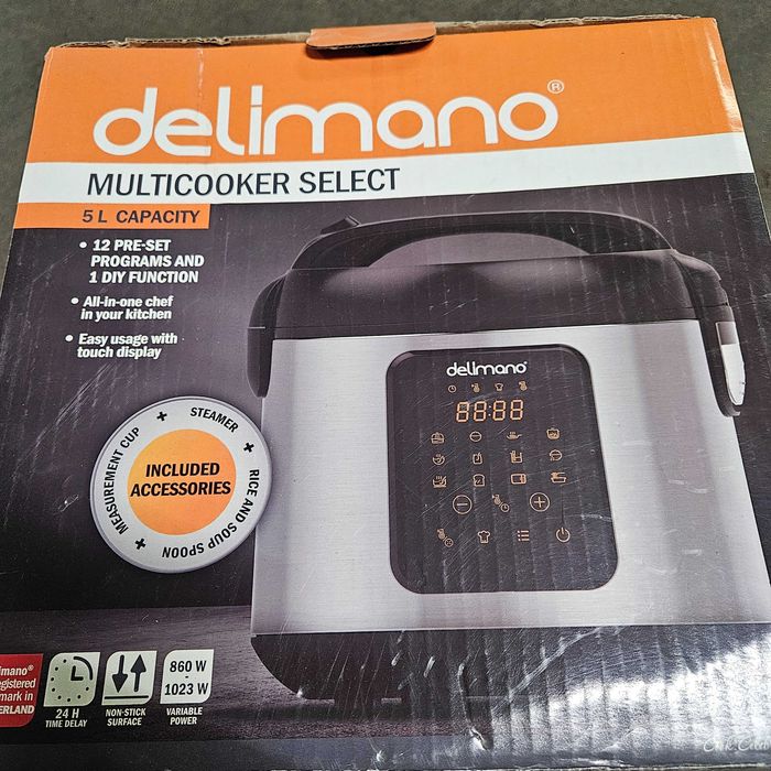 Продавам Уред за готвене мултикукър Делимано цена 10 евро