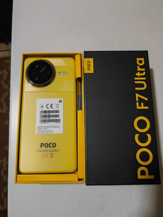 Vând Xiaomi Poco F7 Ultra Yellow 512 GB cu 16 GB RAM