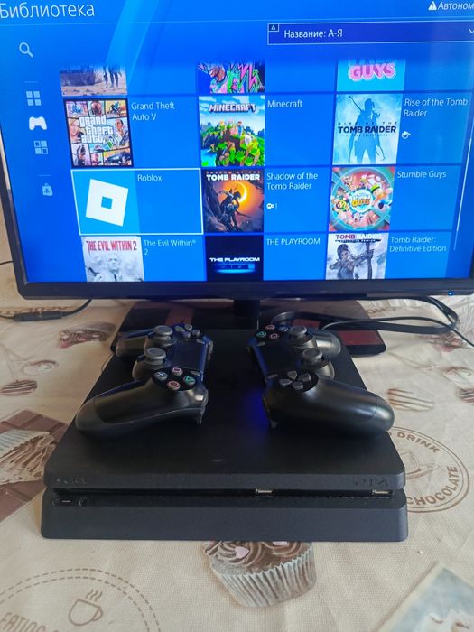 Ps4 slim 1tb 
Sony playstation 4 slim 1TB 13.40 oxirgi ofitsal v